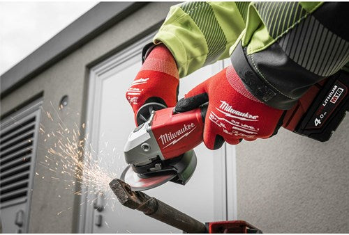 Load image into Gallery viewer, Milwaukee m18 blsag125x-402x | m18™ koolborstelloze 125mm haakse slijper met schuifschakelaar - 4933492644