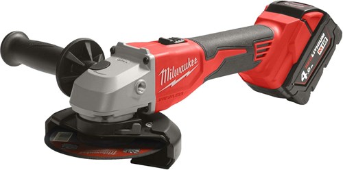 Load image into Gallery viewer, Milwaukee m18 blsag125x-402x | m18™ koolborstelloze 125mm haakse slijper met schuifschakelaar - 4933492644