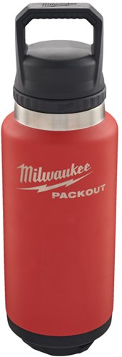 Load image into Gallery viewer, Milwaukee packout™ 1065 ml fles met deksel rood - 4932493467