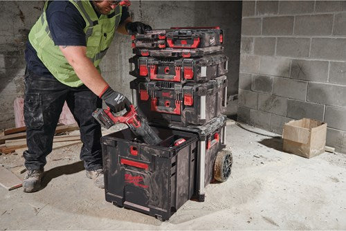 Load image into Gallery viewer, Milwaukee packout rollende trolley koffer met lade - 4932498651