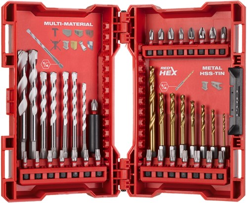 Load image into Gallery viewer, Milwaukee accessoires milwaukee shockwave™ boor slagwerkset | 39 stuks - 4932479854