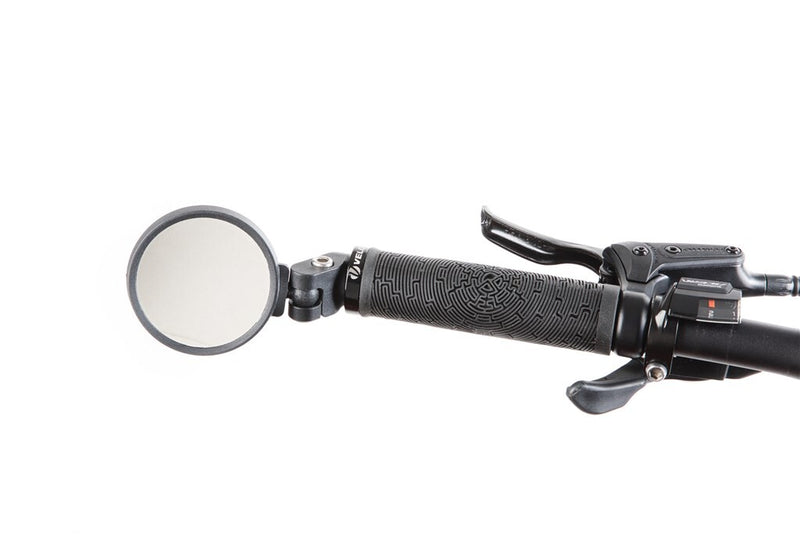 Load image into Gallery viewer, Mirage Spiegel zwart in het stuur