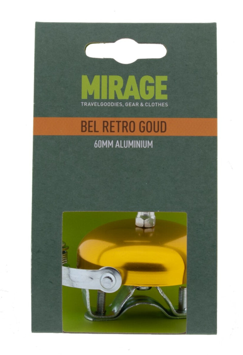 Load image into Gallery viewer, Mirage bel retro alu 60mm, goud