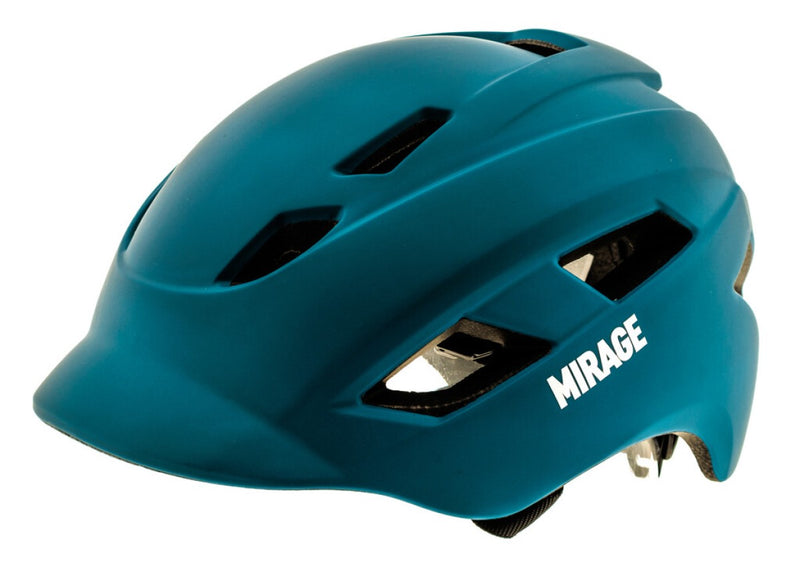 Load image into Gallery viewer, Mirage urban helm e-bike led 58-61cm mat blauw