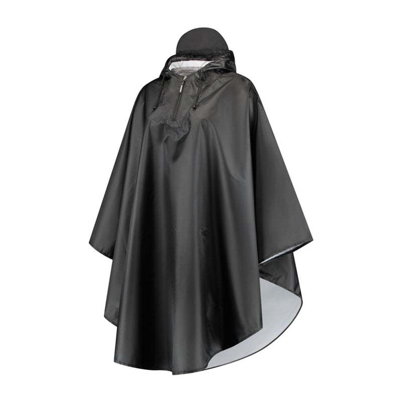 Load image into Gallery viewer, Regenponcho Mirage polyester - zwart