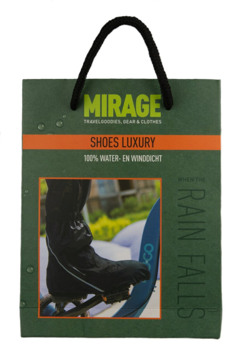 Load image into Gallery viewer, Regenschoenen Mirage Zwart Maat L