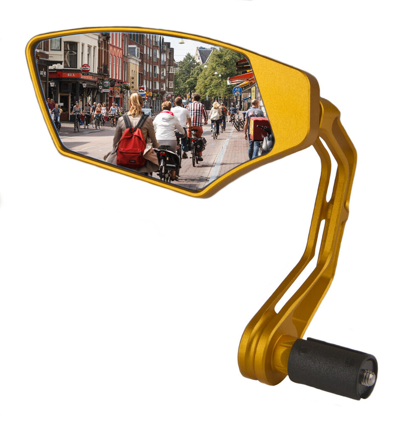 Load image into Gallery viewer, Mirage spiegel barend first class, dimmend glas, goud, links