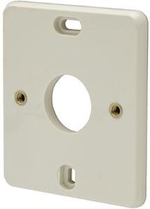 Afbeelding laden in galerijviewer, Enzo montageplaat perilex opbouw creme met gat power - 4050735