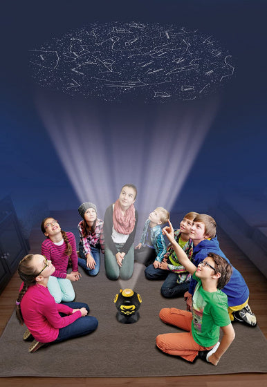 Load image into Gallery viewer, National geographic Astro-planetarium junior 16 cm zwart geel