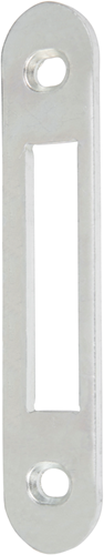 Afbeelding laden in galerijviewer, Nemef p 4915 sluitplaat | staal verzinkt 23x114,8mm afgerond | bulkverpakking | per 10 stuks verpakt | dr 1+2+3+4 - 9491590145