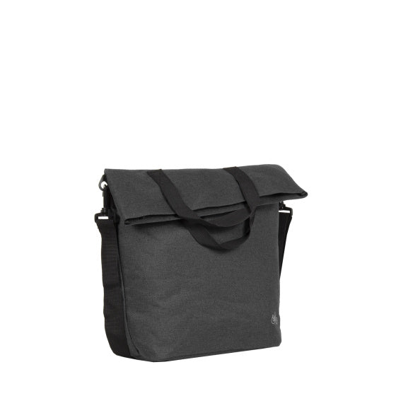 Load image into Gallery viewer, Bike drops shopper fietstas met schouderhengsel nylon 12l zwart