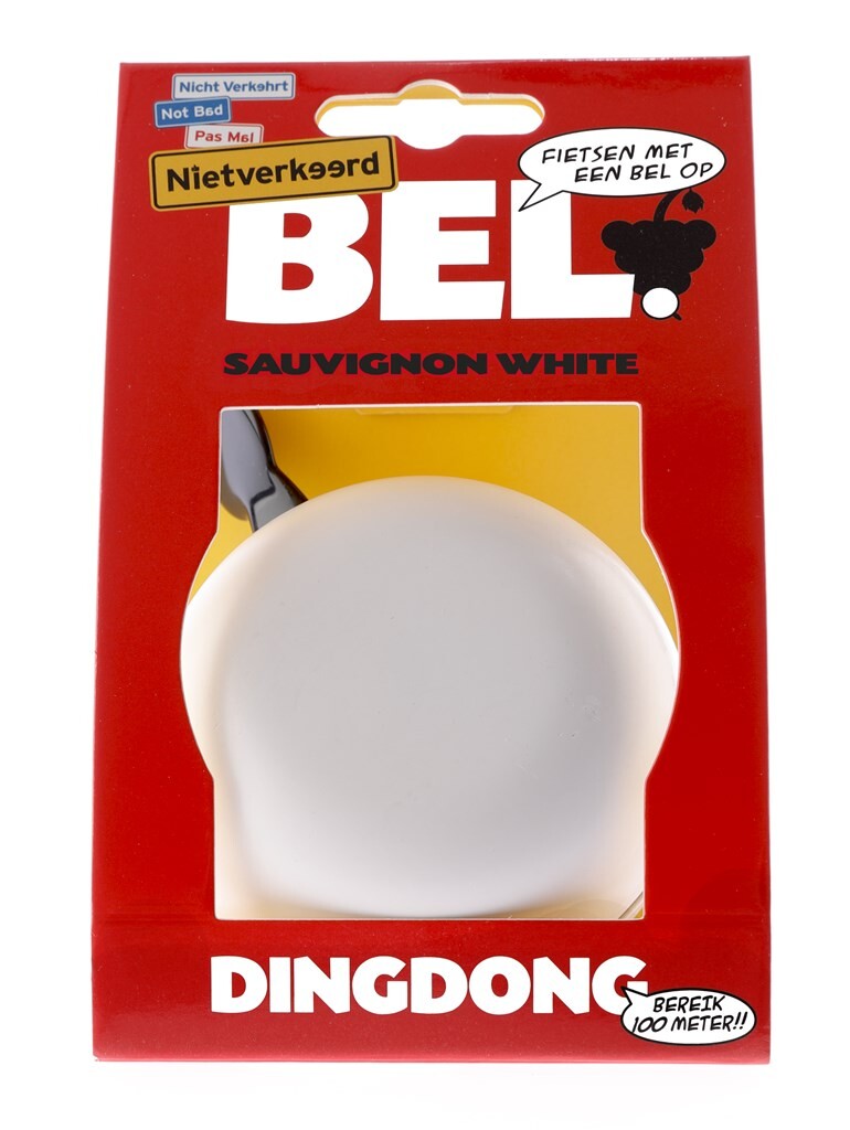 Load image into Gallery viewer, NietVerkeerd Nietverkeerd bel 80mm Ding Dong sauvignon white