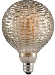 Afbeelding laden in galerijviewer, Enzo nordlux led globe g125 e27 2-12w 2200k avra goud bamboo - 2760220