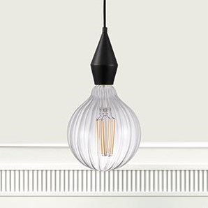 Afbeelding laden in galerijviewer, Enzo nordlux led globe g125 e27 2-15w 2200k avra helder gestreept - 2760320