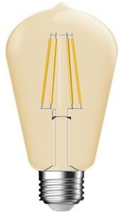 Afbeelding laden in galerijviewer, Enzo nordlux led st64 e27 5,4-34w 2500k filament gold dimbaar - 2760100