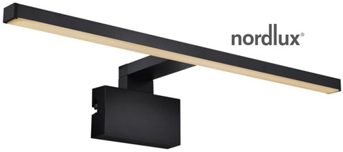 Afbeelding laden in galerijviewer, Enzo nordlux led wandlamp marlee zwart 8,9w 3000k ip44 - 4801194