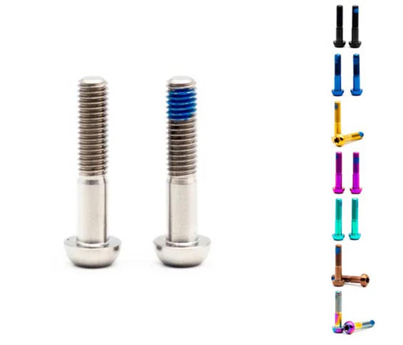 Load image into Gallery viewer, Oak components titanium screws m5x25 for sram handlebar clamp (2 pieces)