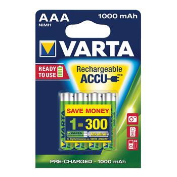 Load image into Gallery viewer, Varta oplaadbare aaa batterij - nimh