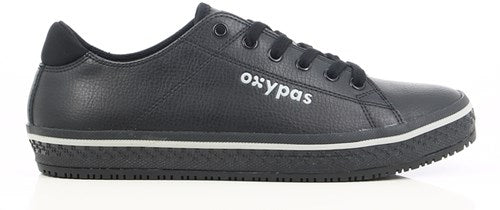 Load image into Gallery viewer, Oxypas sneaker leer paola | zwart | maat 38 - 00,154,157,38