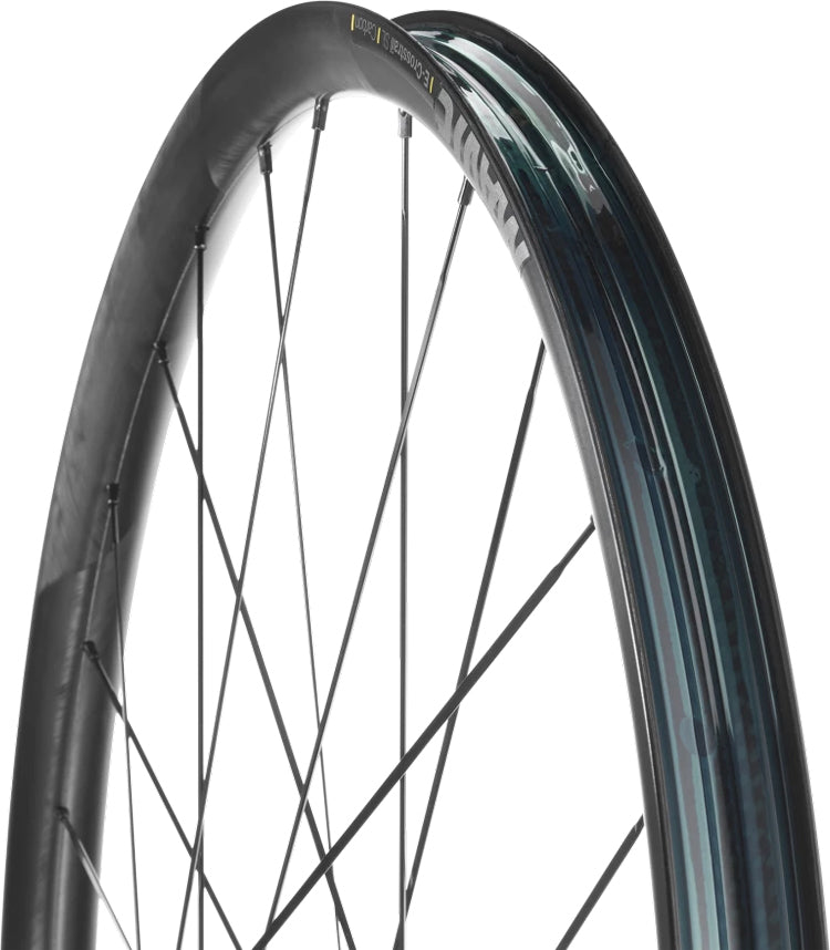 Afbeelding laden in galerijviewer, Mavic wiel e-crosstrail sl carbon wheel e-crosstr.sl carbon 29 front 15x110mm