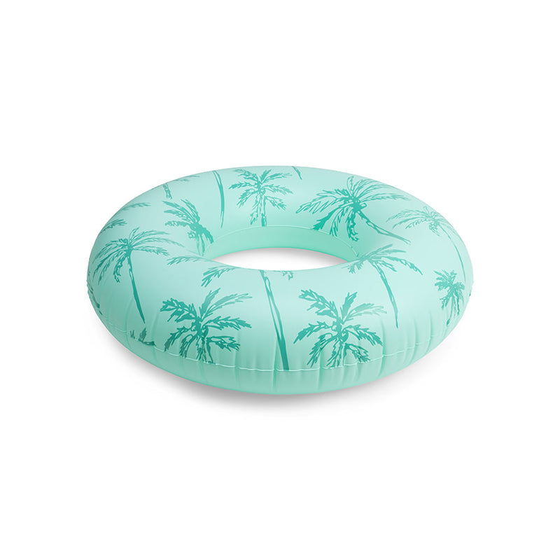 Afbeelding laden in galerijviewer, Palm trees | groene zwemband ø 102 cm