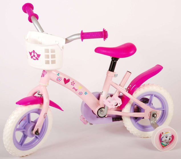 Load image into Gallery viewer, Nickelodeon Kinderfiets Meisjes 10 inch Roze Doortrapper