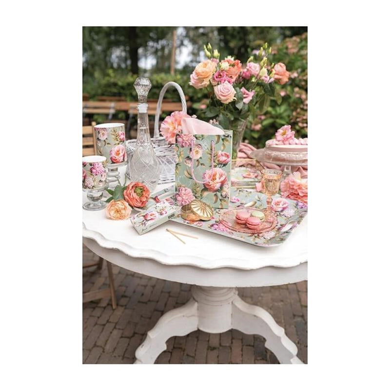 Load image into Gallery viewer, Ambiente pannenlap peonies composition