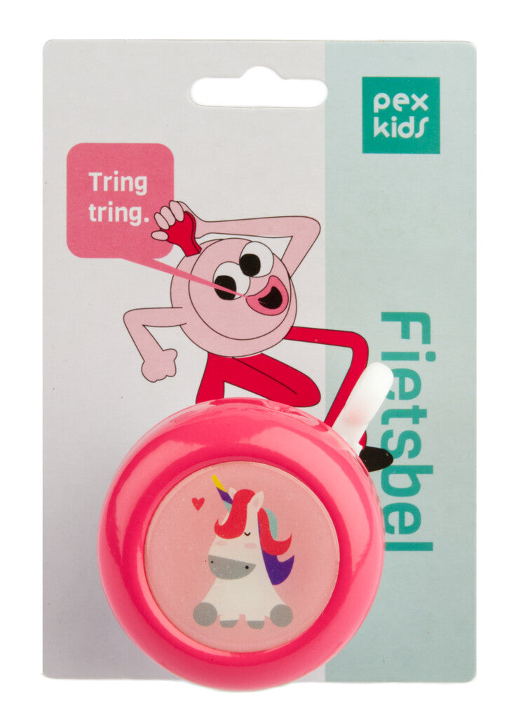Load image into Gallery viewer, Pexkids bel unicorn op kaart