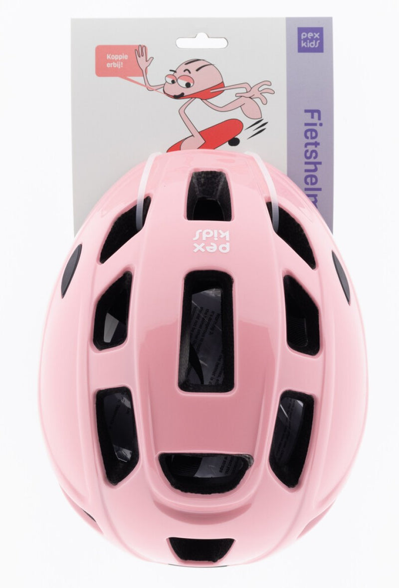 Load image into Gallery viewer, Pexkids kinderhelm in-mold 52-56cm roze