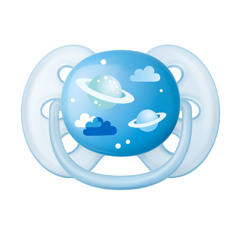 Afbeelding laden in galerijviewer, Philips fopspeen avent ultra soft blauw