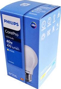 Afbeelding laden in galerijviewer, Philips led gls e27 4,5-40w 2700k filament mat - led3776