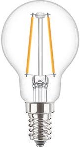 Afbeelding laden in galerijviewer, Philips led kogel e14 2-25w 2700k filament helder - led3727