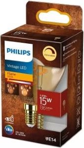 Afbeelding laden in galerijviewer, Philips led kogel e14 2,6w-20w 2000k filament gold dimbaar blister - 5101507