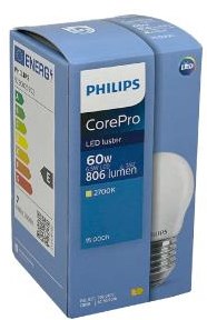 Afbeelding laden in galerijviewer, Philips led kogel e27 6,5-60w 2700k filament mat - led3752