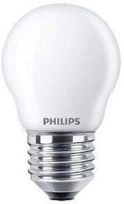 Afbeelding laden in galerijviewer, Philips led kogel e27 6,5-60w 2700k filament mat - led3752