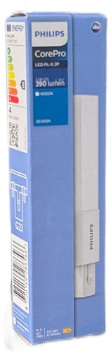 Afbeelding laden in galerijviewer, Philips led pl-s | g23 | 2pins || 3,5-7w | 4000k | mat - led3381