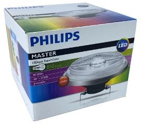Load image into Gallery viewer, Philips led spot ar111 12v 14,8-75w 2700k 45gr dimbaar - led3623