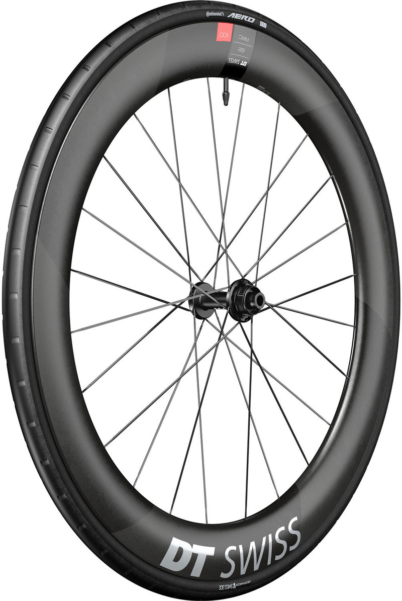 Load image into Gallery viewer, Dt swiss arc 1100 dicut® wts carbon 62 disc cl front wheel