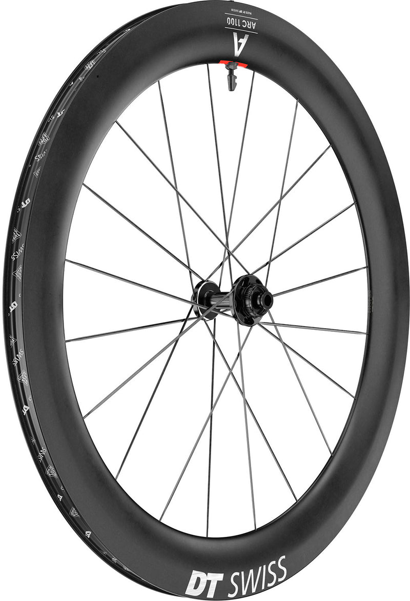 Load image into Gallery viewer, Dt swiss arc 1100 dicut® 65 28 disc cl carbon front wheel