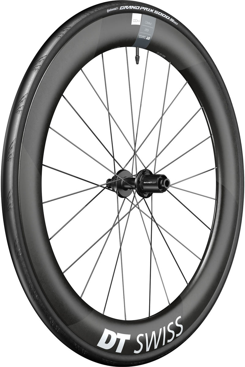 Afbeelding laden in galerijviewer, Dt swiss arc 1400 dicut® wts carbon 50 disc cl shimano hg rear wheel