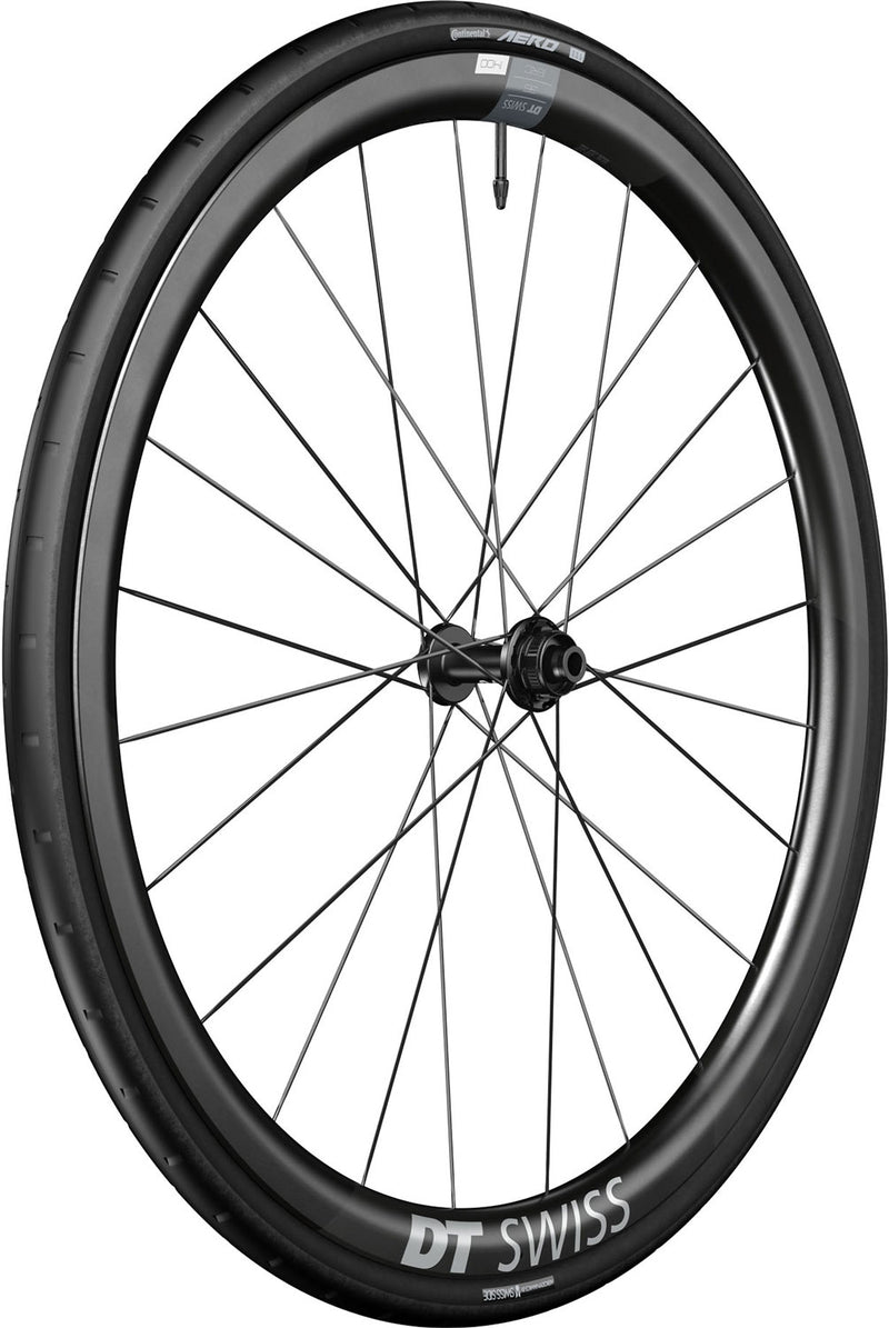 Load image into Gallery viewer, Dt swiss erc 1400 dicut wts db 28 cl 35mm front wheel