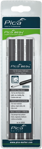 Load image into Gallery viewer, Pica 6030 big dry navulling | grafiet | blister - pi6030sb