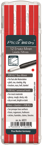 Load image into Gallery viewer, Pica 6031 big dry navulling for all | rood - pi6031