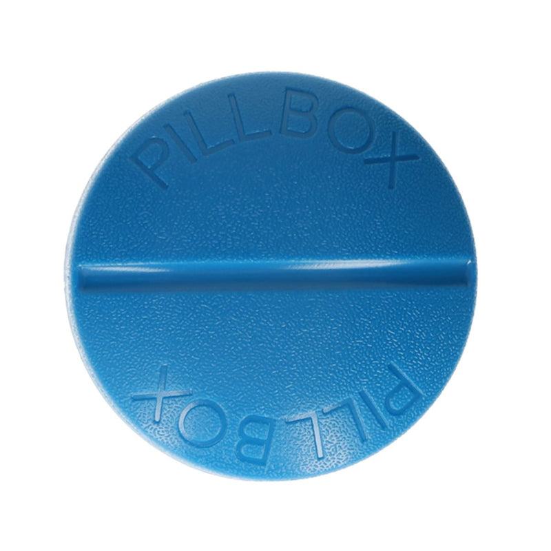 Load image into Gallery viewer, Jvdl pillendoos pillbox 4 vakken blauw