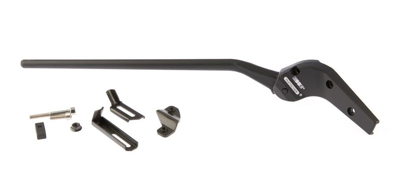 Load image into Gallery viewer, Standaard Achtervork Pletscher Aluminium 28 Inch Zwart