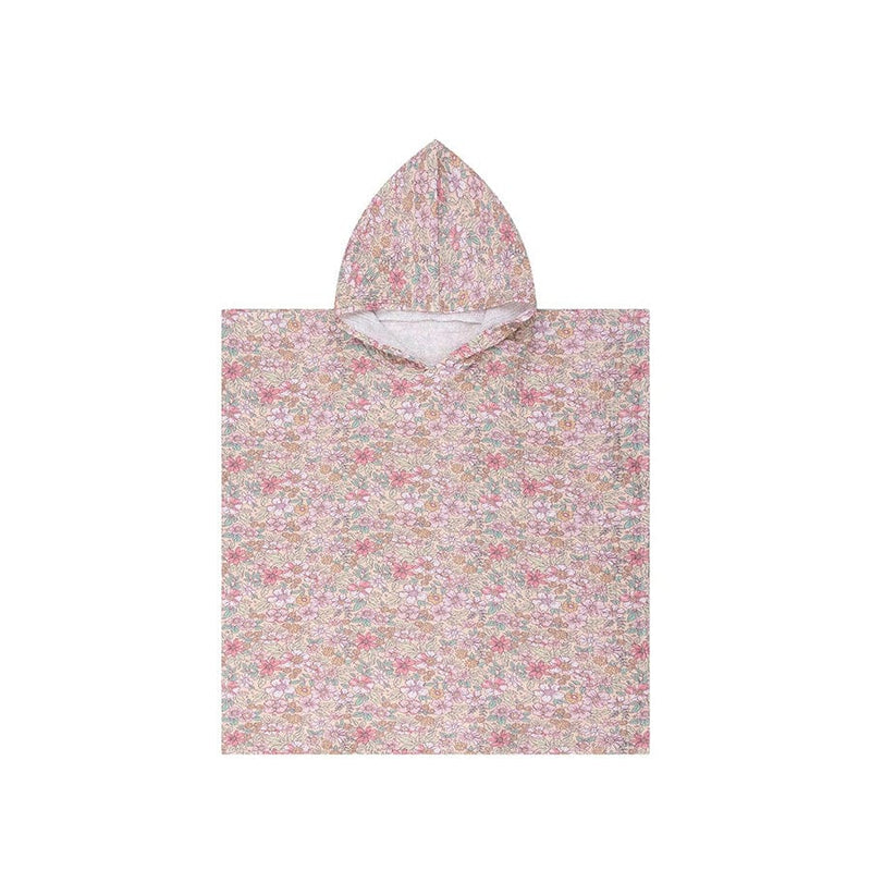 Load image into Gallery viewer, Blossom | meerkleurige hydrofiele strandponcho 50 x 50 cm