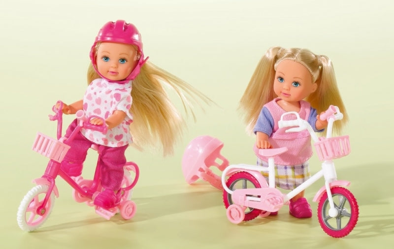 Load image into Gallery viewer, Diverse merken popje evi eerste fiets (2 ass.)