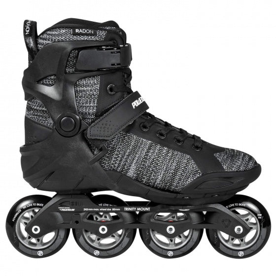 Load image into Gallery viewer, Powerslide Inlineskates Phuzion Radon 80 Trinity heren zwart maat 37