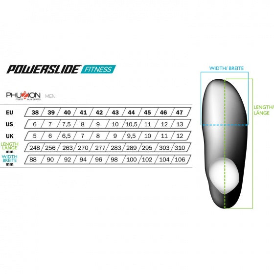 Load image into Gallery viewer, Powerslide Inlineskates Phuzion Radon 80 Trinity heren zwart maat 37