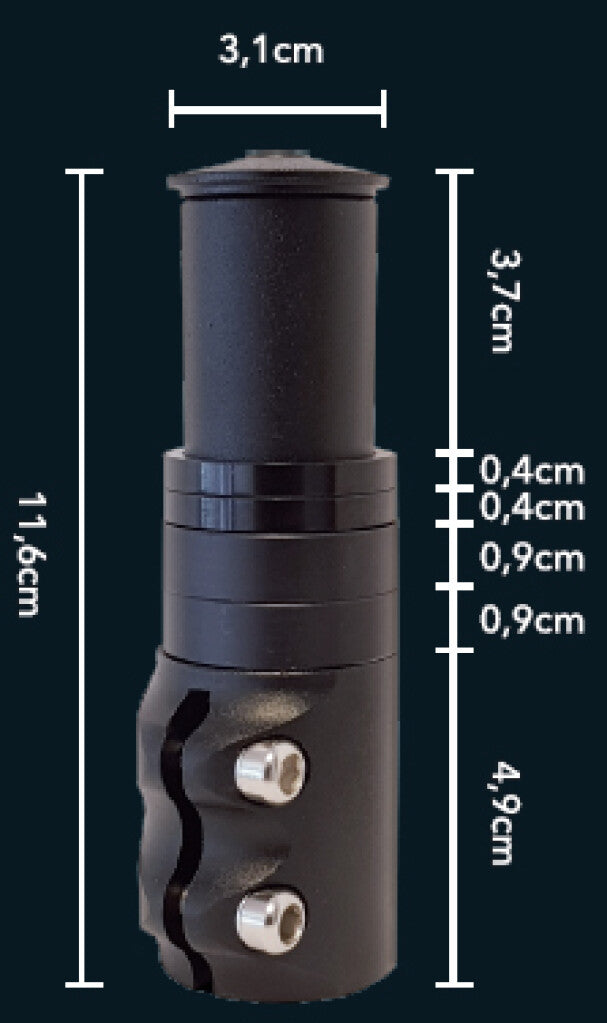 Load image into Gallery viewer, Stuurpen ahead verlenger 116mm